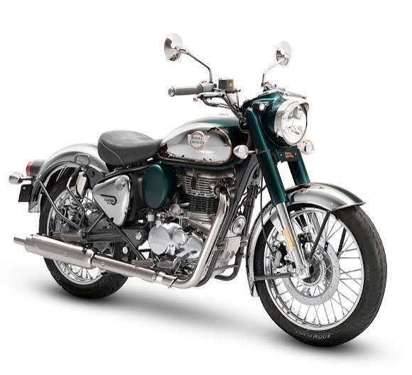 Royal Enfield available for rent at Velan Enterprises